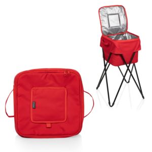 Oniva+Camping+Party+Cooler+w%2F+Stand+Red