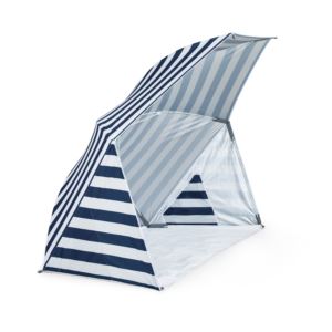 Oniva+Brolly+Beach+Umbrella+Tent+Blue%2FWhite+Stripes