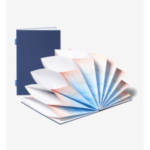 Fan+Folio+Document+Organizer+-+Something+Blue+Exterior%2C+Colorful+Interior