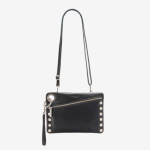 Nash+Clutch+in+Black%2FSilver