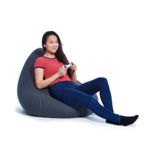 Lounger+Bean+Bag+Gaming+%26+Reading+Seat+Dark+Gray