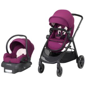 Zelia+5-in-1+Modular+Travel+System+w%2F+Mico+30+Car+Seat+Violet+Caspia