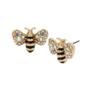 Bumble+Bee+Stud+Earrings