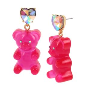 Gummy+Bear+Drop+Earrings