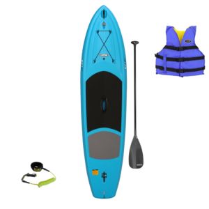 Amped%2C+132%22%2C+Glacier+Blue+SUP+W%2Fpaddle+%26+Accys