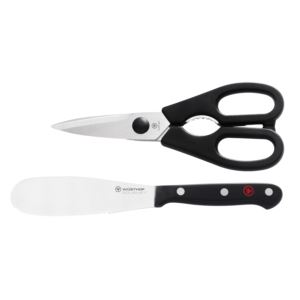 Gourmet+2pc+Spreader+and+Shear+Utility+Set