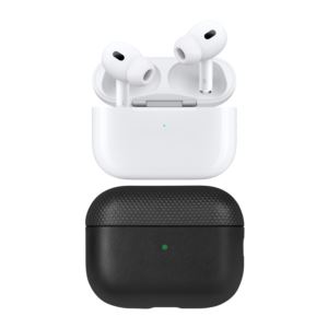 AirPods+Pro+2nd+Generation+w%2F+Classic+Leather+Case+Black