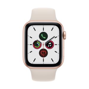 Watch+SE+GPS+44mm+Gold+Alum+Case+w%2F+Starlight+Sport+Band