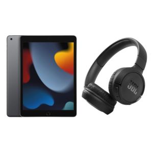 10.2%22+iPad+WiFi+9th+Gen+64GB+w%2F+Tune+510BT+Wireless+Headphones