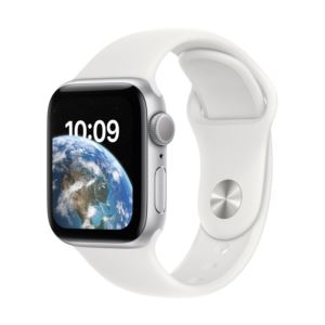 Watch+SE+GPS+40mm+Silver+Alum+Case+w%2F+White+S%2FM+Sport+Band