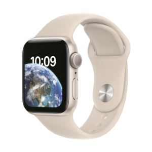 Watch+SE+GPS+40mm+Starlight+Alum+Case+w%2F+Starlight+S%2FM+Sport+Band