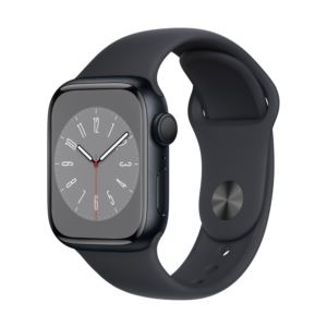 Watch+Series+8+GPS+41mm+Midnight+Alum+Case+w%2F+Midnight+S%2FM+Sport+Band