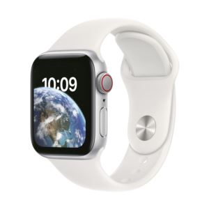 Watch+SE+GPS+%2B+Cell+40mm+Silver+Alum+Case+w%2F+White+S%2FM+Sport+Band