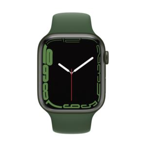 S7+Watch+45mm+GPS+Green+Alum+Case+w%2F+Clover+Sport+Band