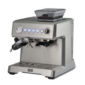 All-in-One+Espresso+Maker+w%2F+Burr+Grinder+and+Steam+Wand