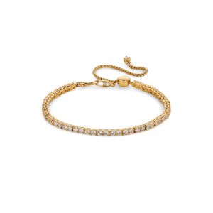 Love+All+Tennis+Bracelet+Slider+in+Gold