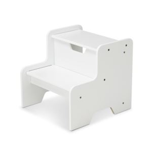 Wooden+Step+Stool+White+-+Ages+3%2B+Years
