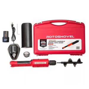 Automatic+Handheld+Shovel+w%2FAuger+%26+2+Batteries