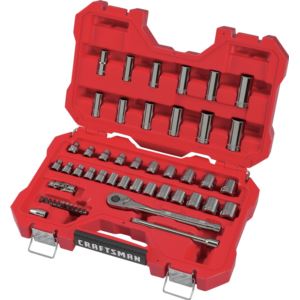 51pc+Standard+%26+Metric+Chrome+Mechanic%27s+Tool+Set