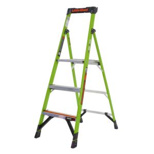 MightyLite+5ft+Type+1A+Fiberglass+Ladder