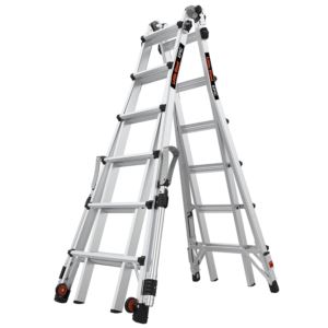 Epic+Model+26+Aluminum+Articulated+Extendable+Type+IA+Ladder+w%2F+Epic+Bundle