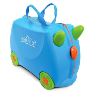 Trunki+Kids+Ride-On+Suitcase+%26+Toddler+Carry-On+Airplane+Luggage+Terrance+Boy+Blue