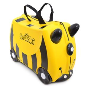 Trunki+Kids+Ride-On+Suitcase+%26+Toddler+Carry-On+Airplane+Luggage+Bernard+Bumble+Bee