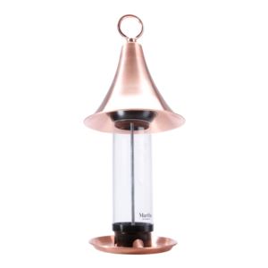 Authentic+Copper+Bird+Feeder+w%2F+4-Feeding+Ports