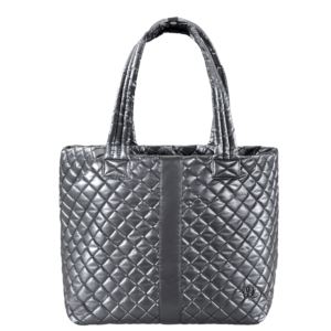 Wingwoman+Large+Tote+in+Metallic+Silver