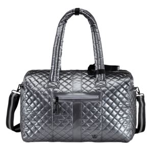 Kitchen+Sink+Duffle+in+Metallic+Silver