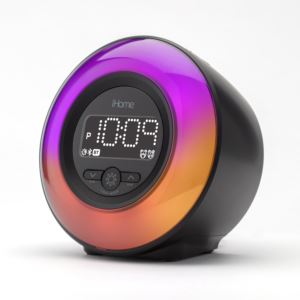 PowerClock+Glow+Bluetooth+Color+Change+Alarm+Clock