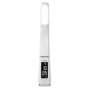 PowerLight+Flex+Foldable+LED+Lamp+w%2F+USB+Charging+%26+Alarm+Clock+White