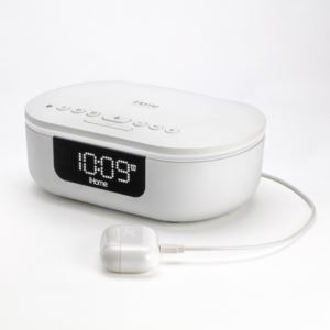 PowerUVC+Pro+Sanitizer+w%2F+Clock+%26+Speaker+White
