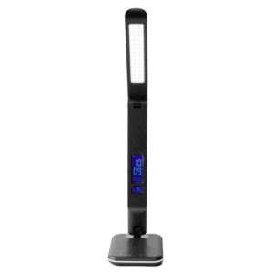PowerLight+Pro%2B+Foldable+LED+Lamp%2FAlarm+Clock+w%2F+USB+%26+Wireless+Charging+Black