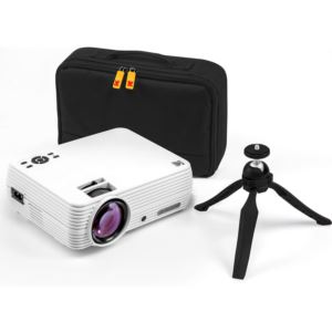 Kodak+Flik+X7+Home+Projector%2C+1080p+Support%2C+Portable+4.0+LED+Projector+with+Tripod+%26+Case