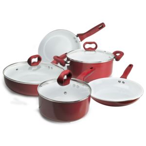 Bliss+Hydro+Ceramic+Nonstick+8pc+Cookwre+Set