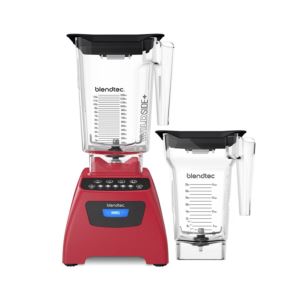 Blendtec+Classic+575+with+Four+Sided+Jar+and+Wildside%2B+Jar-Red