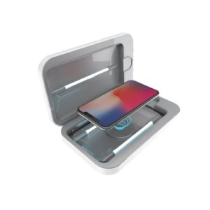 PhoneSoap+UV+Sanitizer%2FWireless+Charger-White