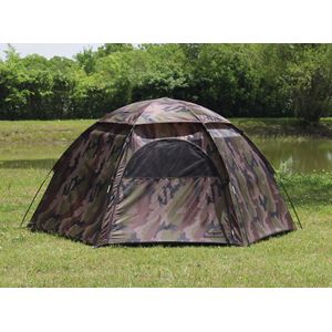 Camouflage+3-Person+Hexagon+Dome+Tent