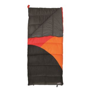 Wild+Basin+Waterproof+Sleeping+Bag+Orange%2FBlack