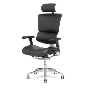 X4+Executive+Chair+BLACK+M-FOAM+WIDE+SEAT+HEADREST