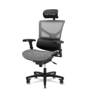 M7+Gaming+Chair+White+%2F+Black