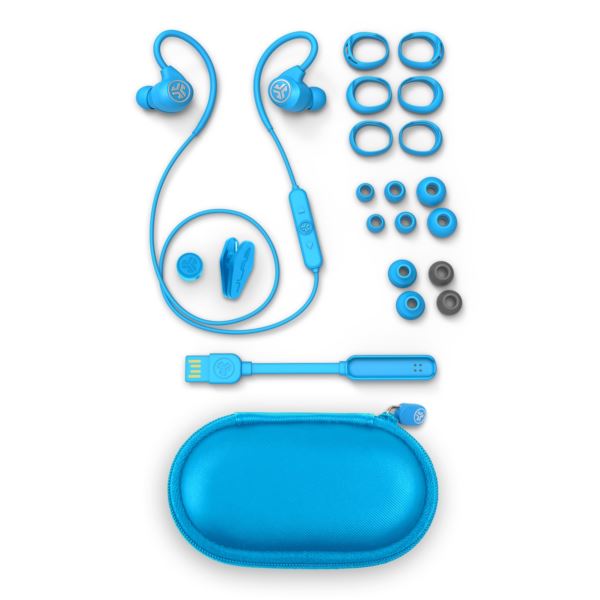Epic Sport Wireless Earbuds, Blue EBEPICSPORTRBLU42