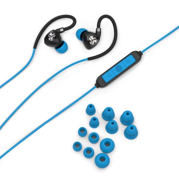Fit 2.0 Bluetooth Earbuds - Black/Blue EBFIT2RBLKBLU123
