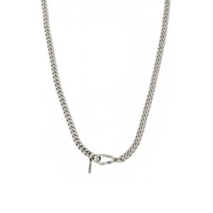 Sterling+Silver+Curb+Chain+Necklace