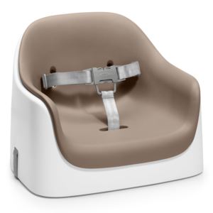 Tot+Nest+Booster+Seat+w%2F+Removable+Cushion+Taupe