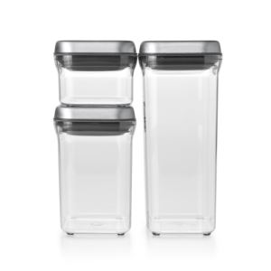 SteeL+3pc+POP+Container+Set+w%2F+Stainless+Steel+Lids