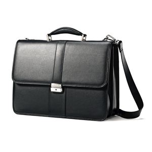 Leather+Flapover+Business+Case