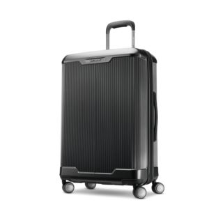 Silhouette+17+Expandable+Hardside+Medium+Spinner+Black