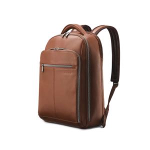 Classic+Leather+Backpack+Cognac